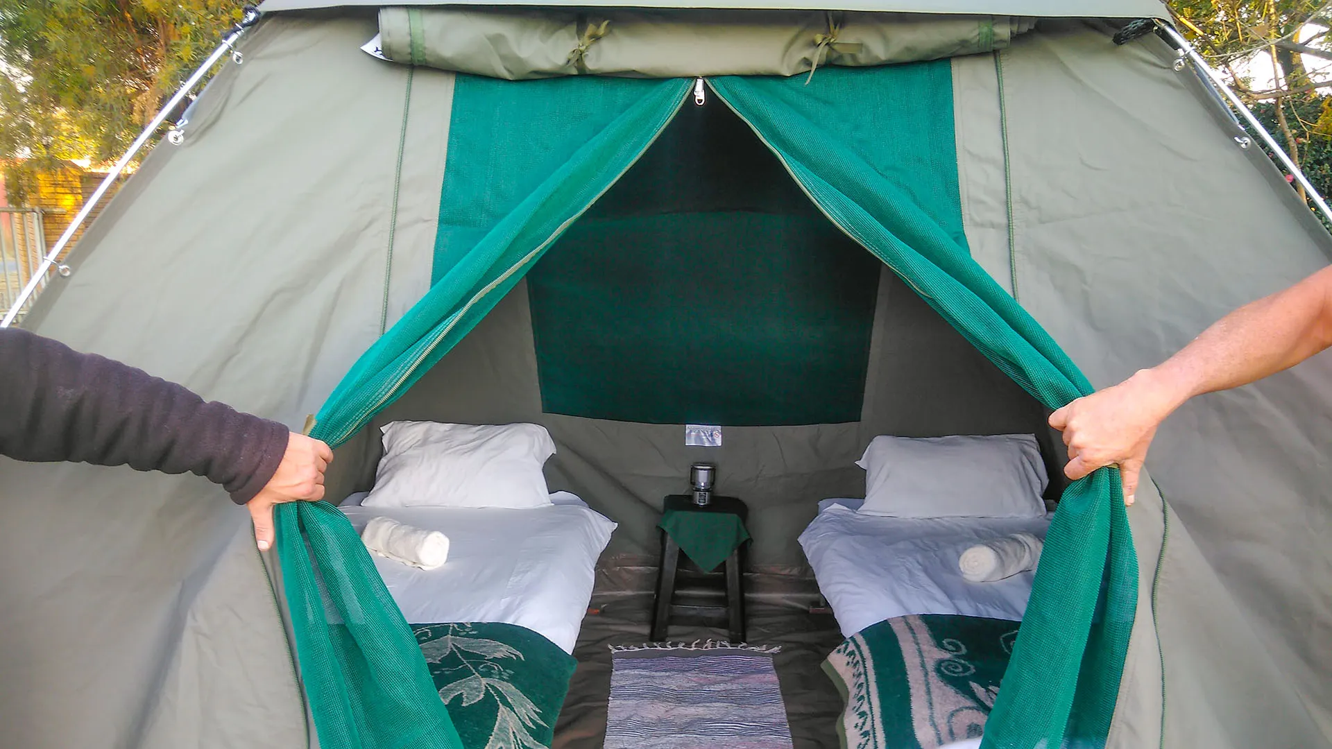 Canvas Dome Tent 2